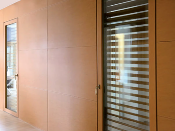 Leather boiserie - Leather boiserie by CARMINATI SERRAMENTI - view 2